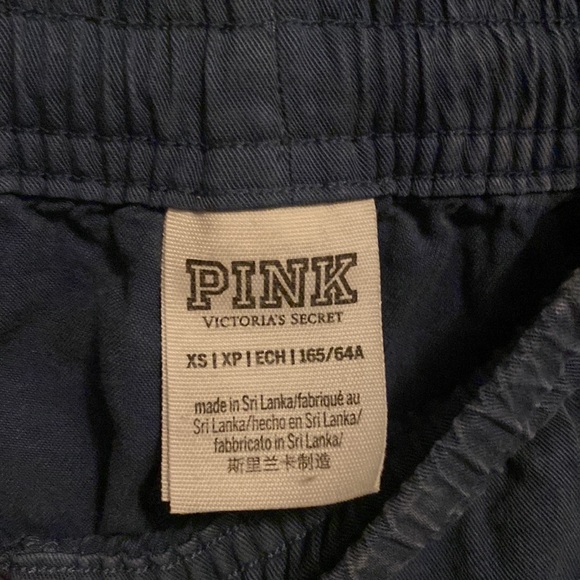 NWOT! VICTORIA’S SECRET PINK Vintage Blue Soft Easy Lyocell Jogger Pant XSmall - Picture 9 of 11